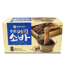 이가 메밀소바 생면 8인분/가공면류 소바 리뷰 후기