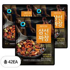 청정원 삼선짜장 분말, 80g, 42개