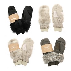 밍크퍼벙어리장갑