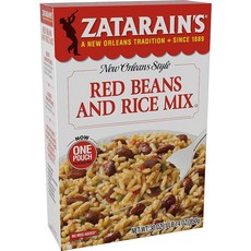 Zatarain's 팥과 쌀 믹스 887.2ml(30oz) - 레드 빈과 시즈닝 믹스 1개 프리미엄 향신료가 포함된 간편한 원팟 식사, 850g