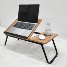 메디퓨어 베드테이블 침대 노트북 각도조절 테이블 좌식책상, 화이트
