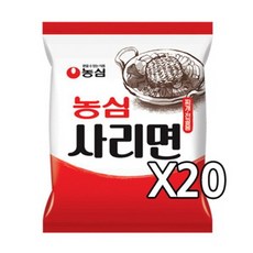 농심 사리면 110 g, 20개