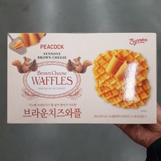 피코크 브라운치즈와플 288g, 1개