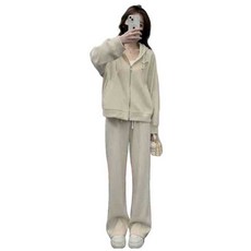 트레이닝복세트 후드자켓 밴딩바지 등원룩 꾸안꾸룩