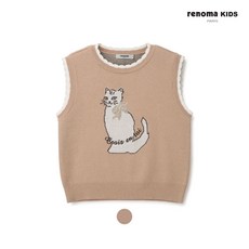 (백화점 정품) 여아고양이니트조끼 (R2441K452_05) 838857, 150, 1개