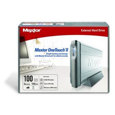 해외1490403 Maxtor One 터치 II 100 GB USB 2.0 외장 하드 드라이브 (E01E100), One Color_One Size, One Color, 상세 설명 참조0