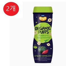 매일 요미요미 오가닉퍼프 바나나&망고 (42G)(1+1)총2개, 42g, 2개
