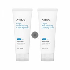 [오일 20ml 증정] [1+1] 에이트루 오리진 퓨어 밸런싱 클렌징 폼, 단품