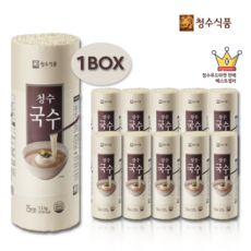 청수 국수 (진공반죽 원통형) 1.5kg x 10개 (1BOX 150인분)