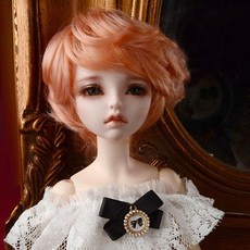 돌모아 구체관절인형 가발 MSD 42cm 숏컷 인디안 레드 (7-8) Saiz Cut Wig (IndianRed), 인디안레드
