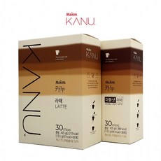 성무상사 맥심 카누 더블샷 라떼 커피 원두커피 30스틱, 카누 라떼30스틱