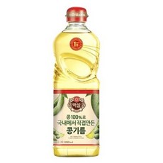 백설 콩기름, 1500ml, 4개