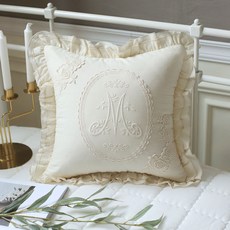 화이트쇼파쿠션