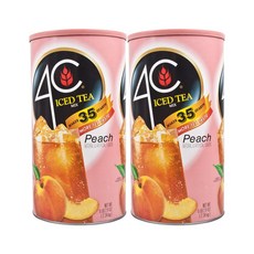 4C 복숭아 아이스티, 2.49g, 1개입, 2개