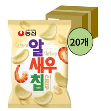 농심 핵맛탱 알새우칩(68gx20) 탕비실 사무실 손님접대 아이들 청소년 간식