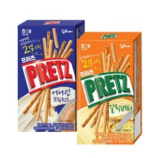 해태 프리츠 2종 갈릭버터 10개 어니언크림치즈 10개 (총 20개), 20개