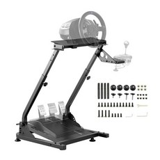 그린피니티 레이싱 휠 스탠드 ，로지텍용 높이 조절 스티어링 시뮬레이터 콕핏 G920 G29 G923 G27 G25 스러스트마스터 T300RS TX F458 T5