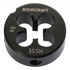Bohrcraft 스레딩 다이 DIN EN 22568 6G HSS-Eco5 미터 나사 M 6 42101100800, 단일옵션