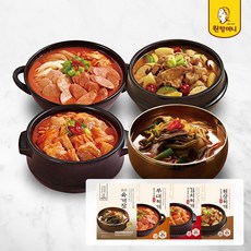 [원할머니] 명품 육개장된장찌개김치찌개부대찌개 4종 6팩 택1, 김치찌개500g3팩+부대찌개500g3팩