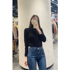 플라스틱아일랜드 모혼방 3컬러 터들넥 티 - PK4KL63LBS