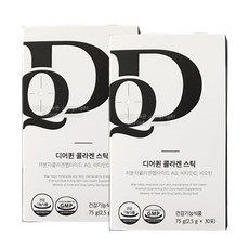 김연아의 디어퀸 콜라겐 스틱 30포x2박스/2개월 저분자 펩타이드 콜라겐 김연아 디어퀸, 2개