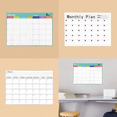 냉장고에붙이는투명스케줄표