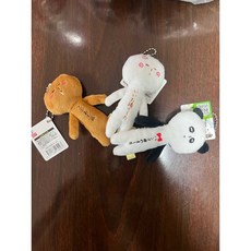 마켓장 유키오인형 동물 유키오 열쇠고리 애착 키링 캐릭터, 3, 3, 1개