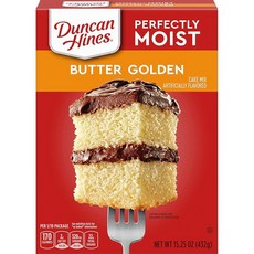 Duncan Hines 던컨 하인즈 시그니처 골든 버터 레시피 케이크 믹스 (3팩), 432g, 3개