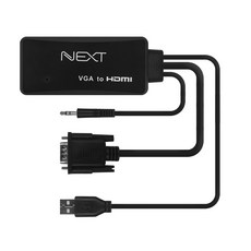 NEXT-2418VHC VGA to HDMI 컨버터, 단일상품