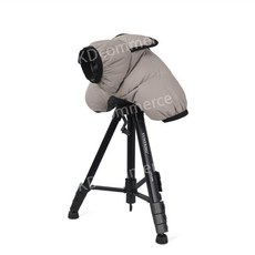카메라 보온커버 겨울 촬영 동계 패딩 덮개 방한 동상방지, DSLR 디지털 위장 코튼, 1개