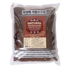 에코씨드 다크머스코바도 비정제사탕수수당, 5kg, 2개