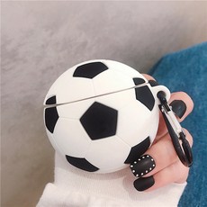 AirPods 실리콘 농구공 축구공 에어팟케이스, 옵션-03, 없음