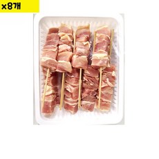 식자재 식재료 유통 닭순살꼬치 50g x15 x8개, 750g, 1개