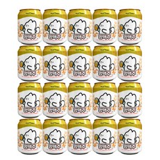 강아지맥주 개술 트릿테이블 멍캔맥주, 20캔, 220ml, 강아지 맥주