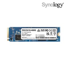 시놀로지 M.2 NVMe 2280 SSD SNV3410-400G