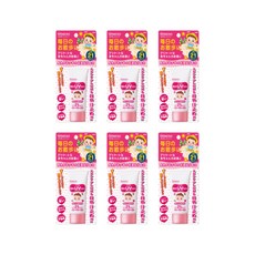 WAKODO 와코도 미르후와 베이비 UV 케어 자외선 차단제 산책용 SPF-21, 6개, 30g