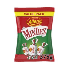 Allen's 앨런스 민티스 츄잉 민트 캔디 375g Minties Mint Chews, 1개