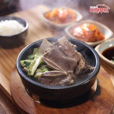 [인포벨 홈쇼핑]산더미 우거지 소갈비탕 두툼한 소 갈비살 목뼈 한가득 100% 한우 사골 곰탕 육수 포함