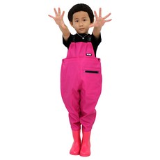 마이랭 어린이 갯벌체험옷 가슴장화 멜빵 전신장화 해루질 일체형 장화 리뷰후기