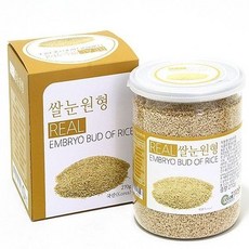 국산 270g 쌀눈 용기 원형, (용기)볶은쌀눈270g