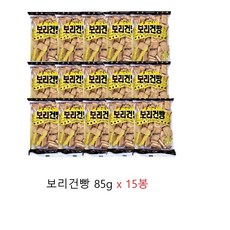 동아 보리건빵85g x 15봉(반box), 15봉, 85g