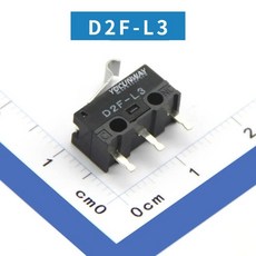 전자 오리지널 마우스 마이크로 스위치 일본 리미트 D2F 01 L F D FL T 5 01L 01FL 01L2 3 7 D3 L2 L3 D2LS-11 21, 22.D2F-L3, 1개 - ps7fl