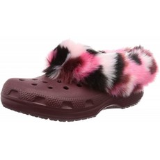 [악어] 샌들 클래식 맘모스 소 룩스 혈전 Burgundy / Multi 23 cm