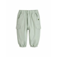 [모이몰른] SOFT&크림조거9부우븐팬츠_M242PTB84P_GN (90~130)_24년여름 (NC순천점)