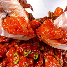 HACCP인증 여수 밥도둑 양념 꽃게장 1kg, 1개