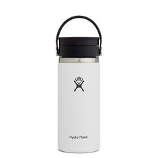 하이드로플라스크 커피리드 와이드 마우스 텀블러 듀 16oz, 473.2ml(16온스), 화이트_473.2ml(16온스), 화이트