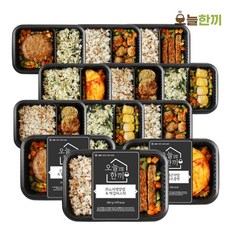 [대용량도시락] 푸짐밥상 6종(5팩/10팩) 290g 대용량 간편한 식단관리 냉동도시락, 10팩