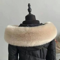 에코모피 패딩모자 교체용 페이크폭스퍼 풍성한털 JoYouth