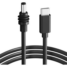 스타링크 미니 USB C-DC 전원 케이블 100W USB C타입 입력 방수 배럴 잭 충전 코드 65W 작동 2M6.5FT, 1개