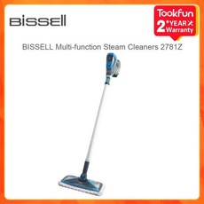 BISSELL 가정용 경량 다기능 스팀 청소기 휴대용 진드기 제거 브러시 살균 99.9% 7.6M 라인 2781Z 1600W, 012781Z, 01JP_01220-240V